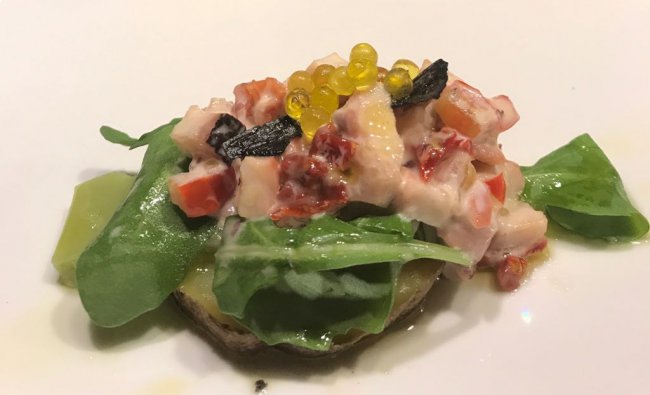 ENSALADILLA DE PULPO CON